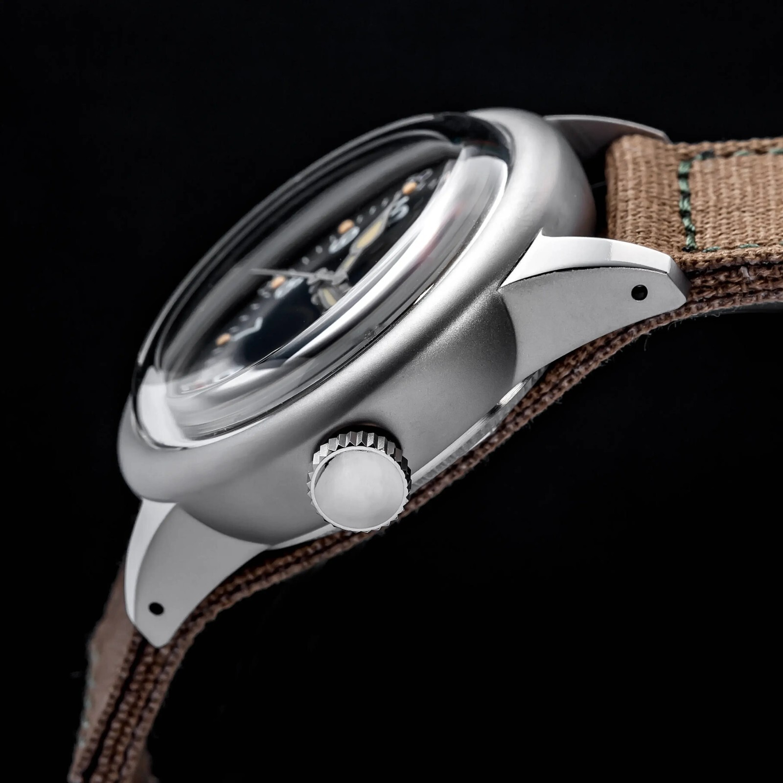 THORN Classic Military Pilot A-11 Titanium NH35 Automatic 200m Watch C3 36mm A11