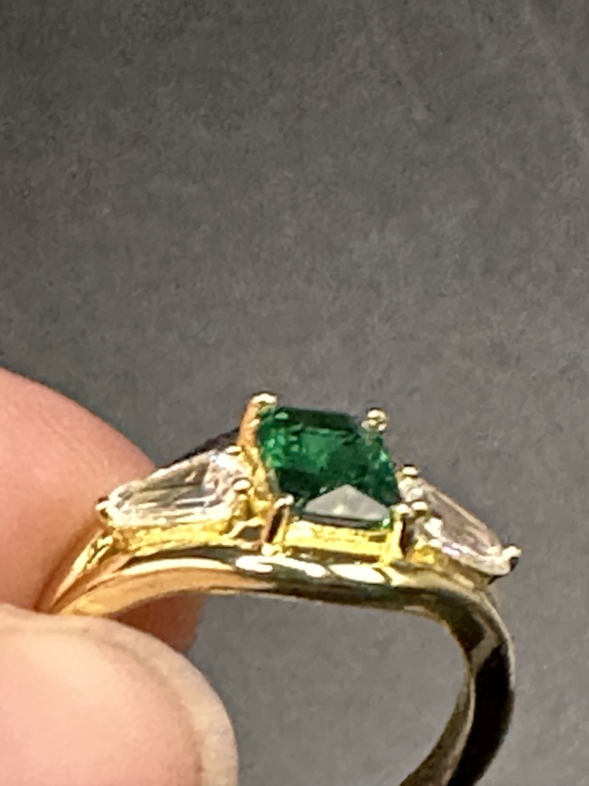 18k Yellow Gold Filled Size 6 Ring