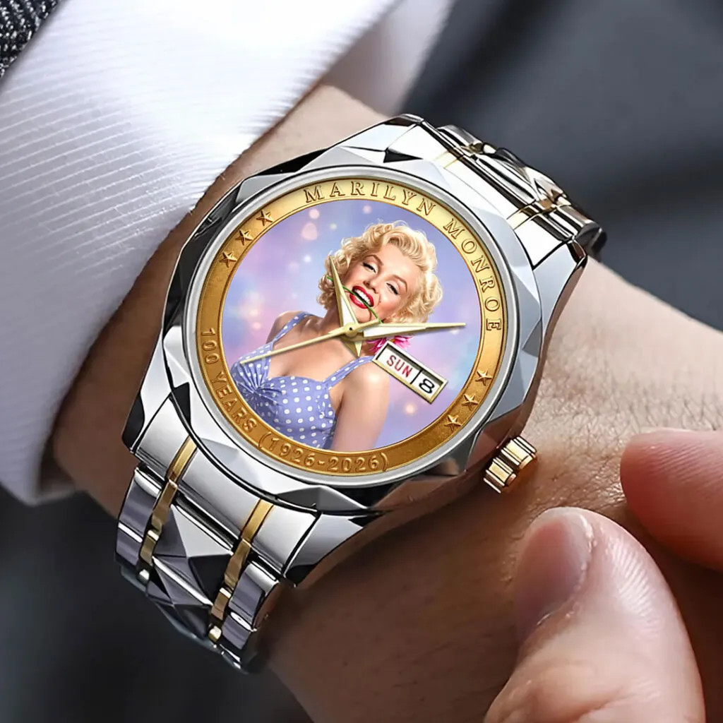 Marilyn Monroe 100th Anniversary Alloy Luxury Quartz Watch