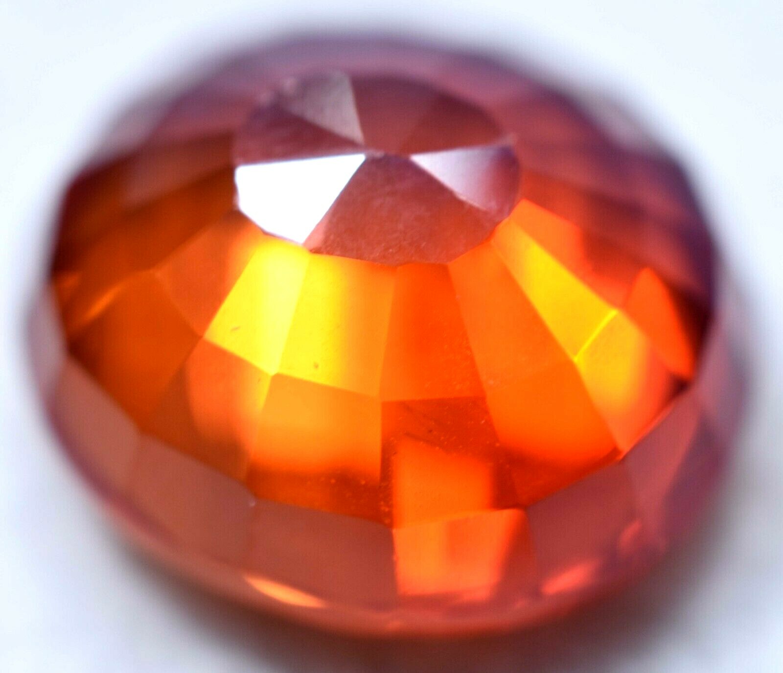 Extremely Rare Natural 21.75 Ct Padparadscha Sapphire GGL Certified Treated Gem