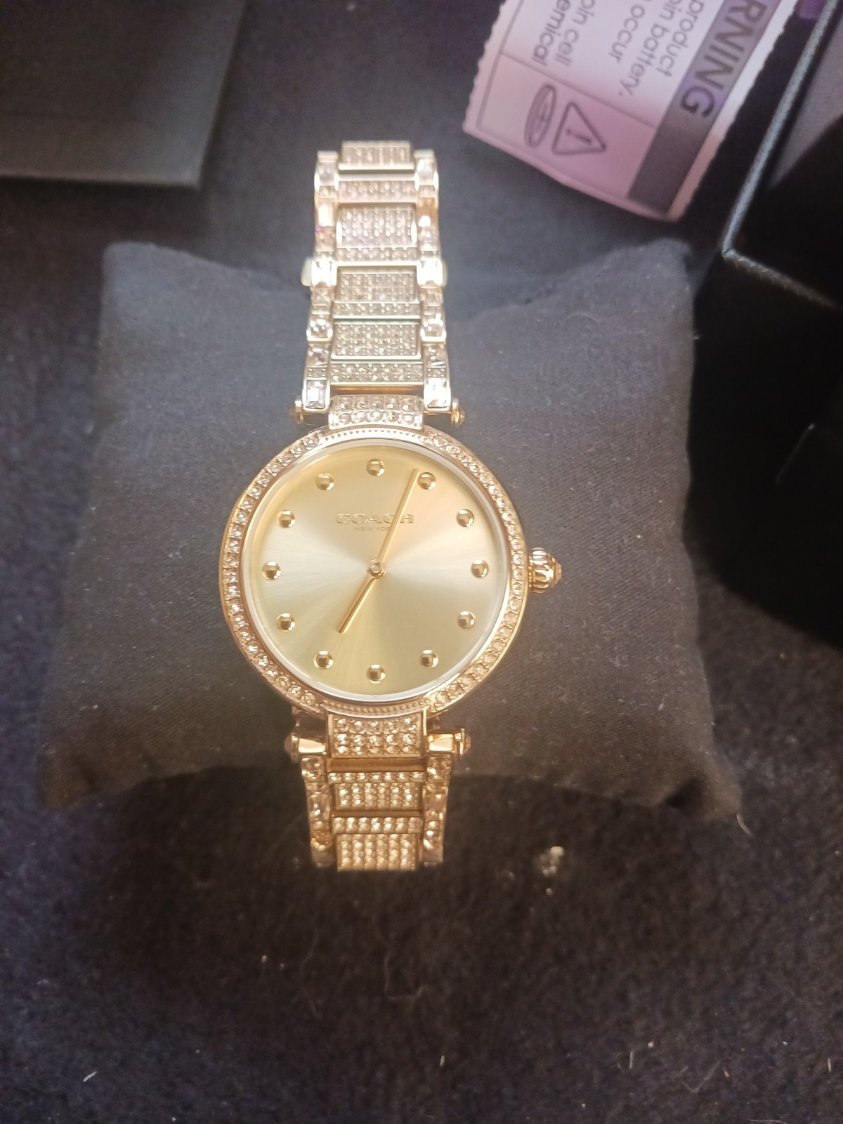 Coach CAREY WATCH UNWORN NIB W/TAGS
