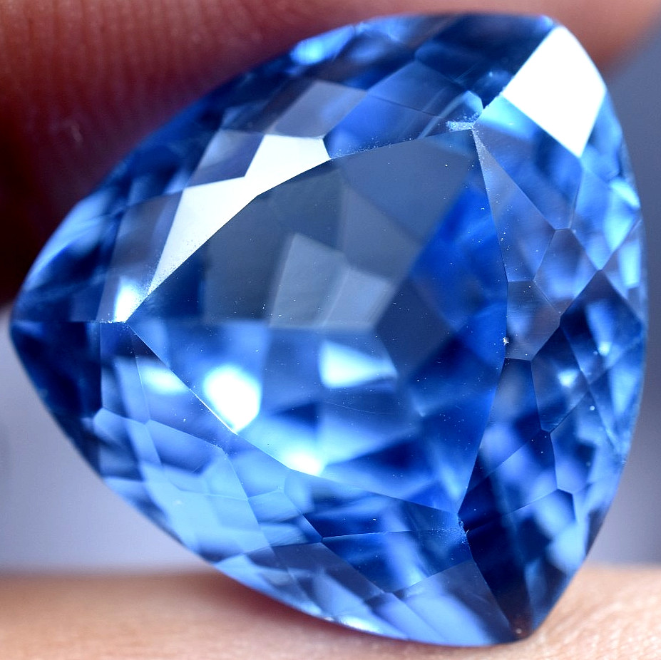 Natural 21.25 Ct Namibia Jeremejevite Flawless Certified Stunning Loose Gemstone