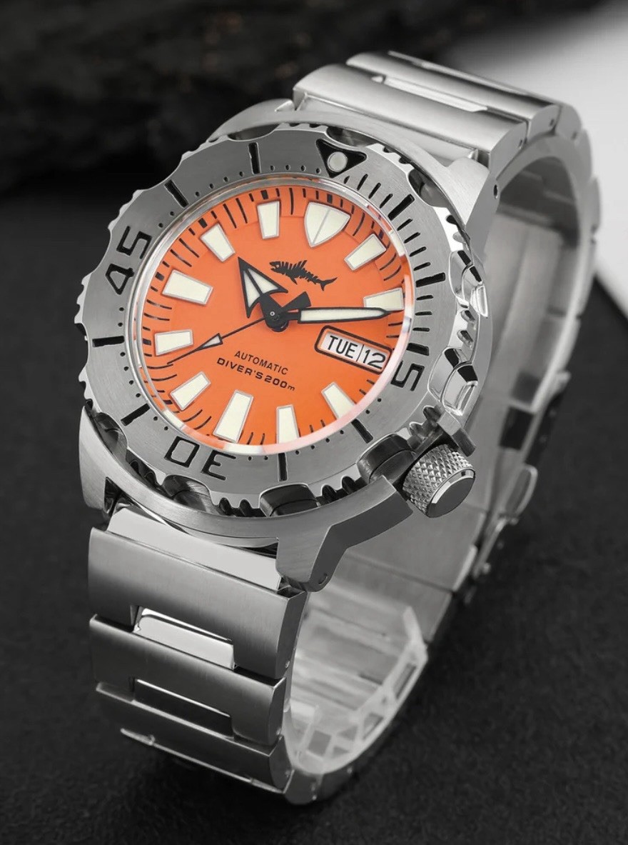 HEIMDALLR MONSTER Orange Dial