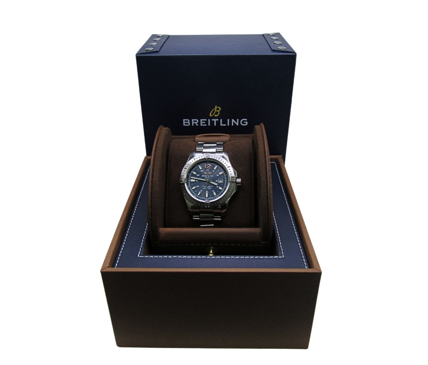 Breitling Colt A17388 44mm Blue Dial Stainless Steel Automatic Watch