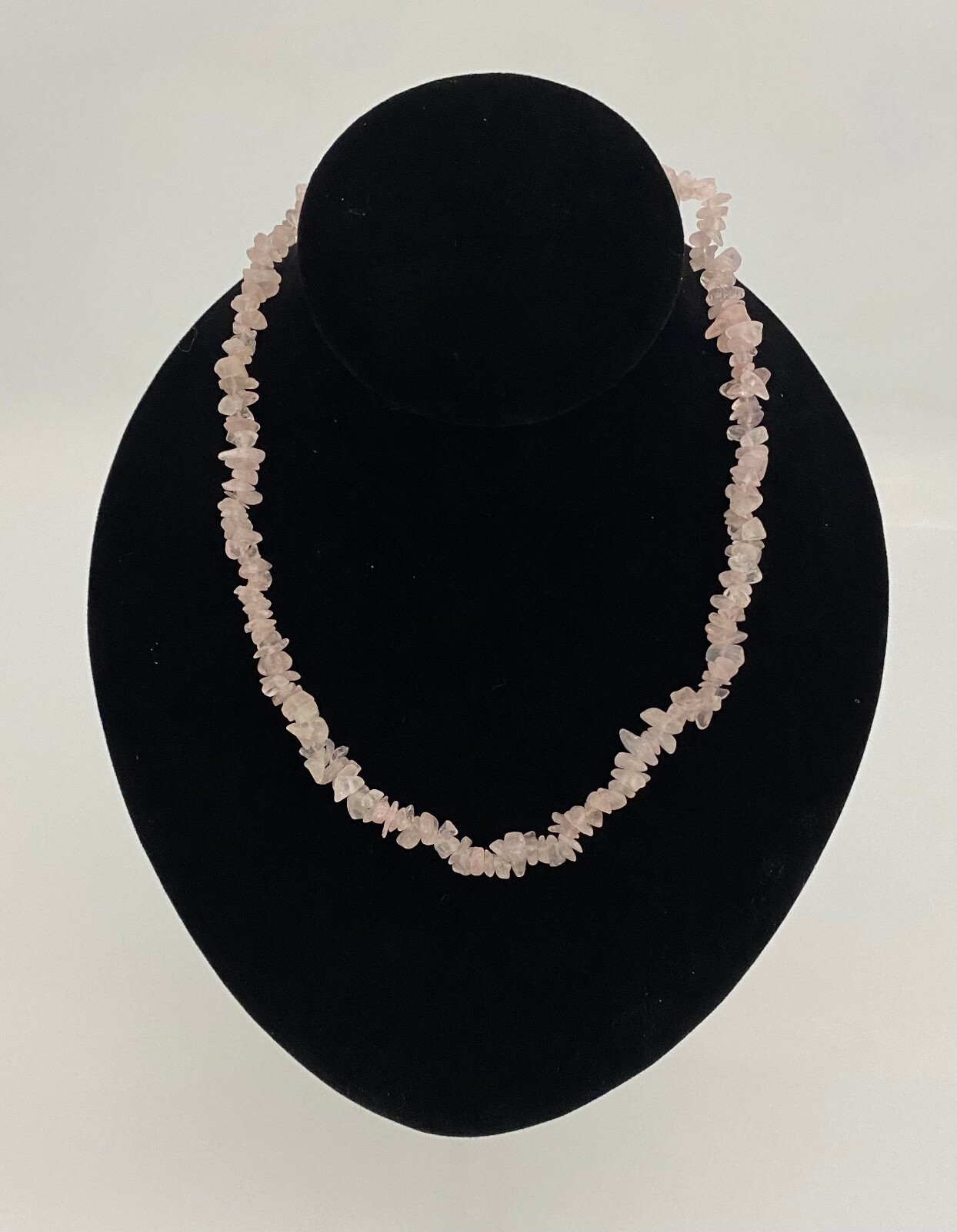 Stone Chip Necklace U CHOOSE size style & stone Amethyst Crystal Turquoise MORE