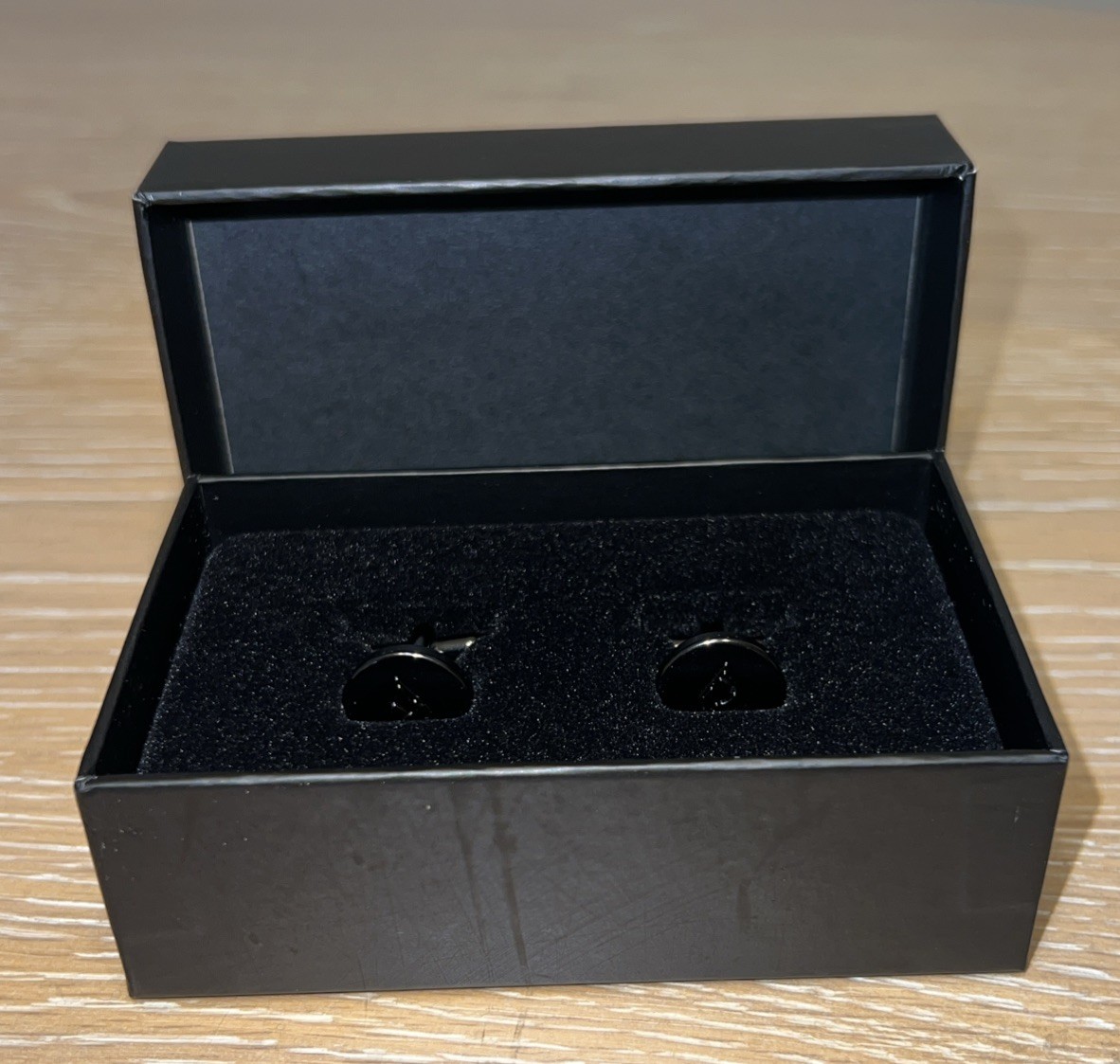 Ralph Lauren Anthracite Metal Cufflinks Ralph’s Club