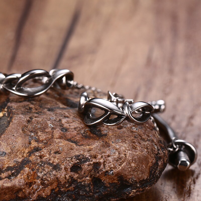 Titanium Steel Personality Punk Fashion Trend Men’s Sword Style Earrings A Pair