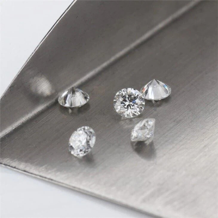 Loose Lab-Grown CVD Diamond LOT 4.00 MM D Color IF CLARITY 50 PCS Certified