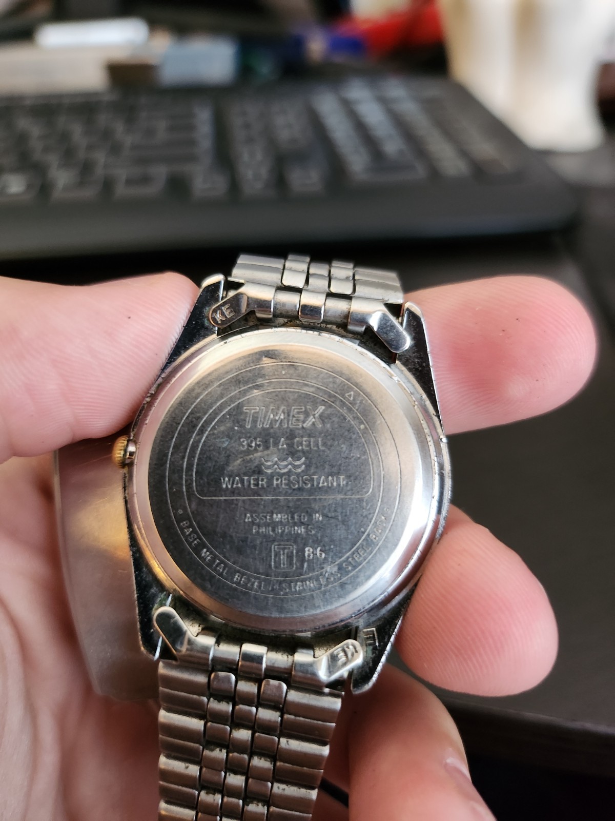 Timex 1992 LA Cell 395 Quartz Watch