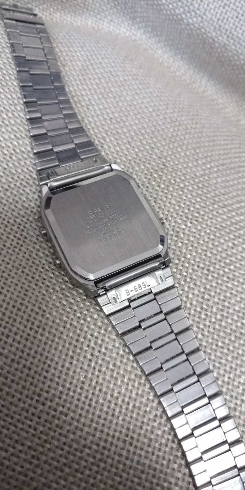 Casio AE-60W Rare Vintage Alarm Chrono Module 187 (~1980s)