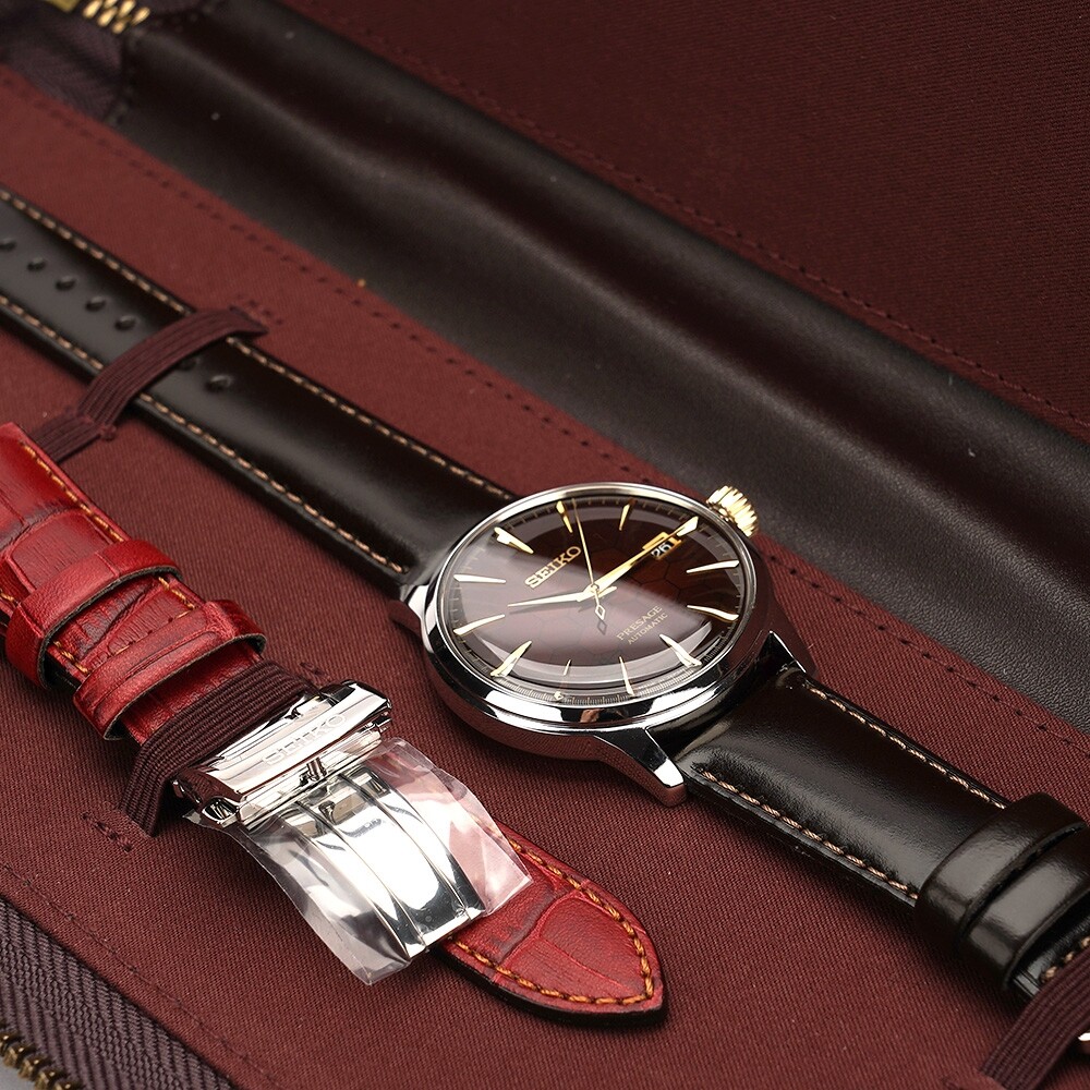 Seiko Presage SRPL21J1 Automatic Leather Indicator Made in Japan
