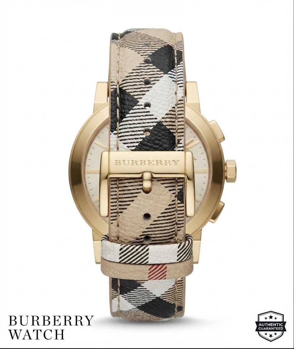 Burberry The City White Women’s Watch – BU9752