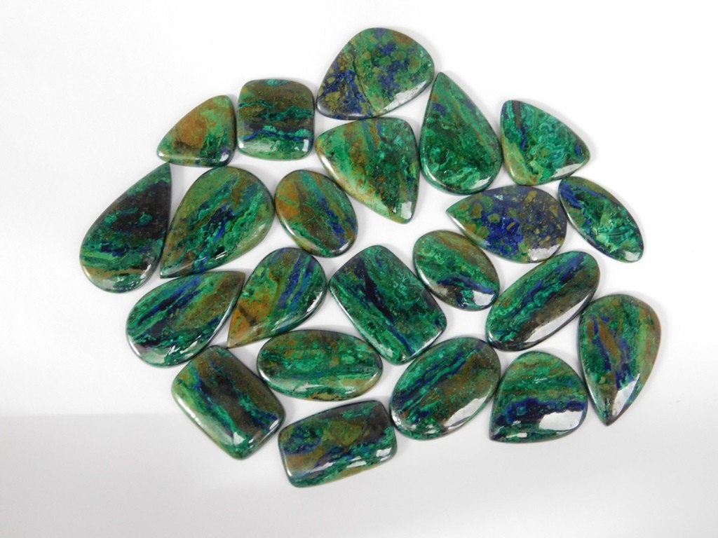 Natural Shattuckite Cabochon Gemstone For Making Jewelry Wholesale Lot 71333