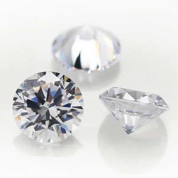 Round Cut 5A Cubic Zirconia Stone Mix Colors 15 Loose CZ Stones Synthetic Gems.