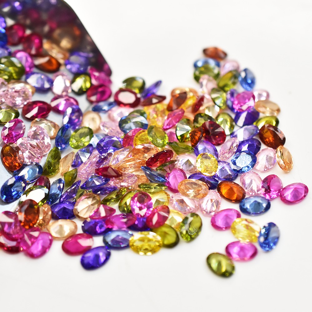 Extremely Rare Natural Mix Sapphire 7×5 mm 12.00 Ct CERTIFIED Loose Gemstone Lot