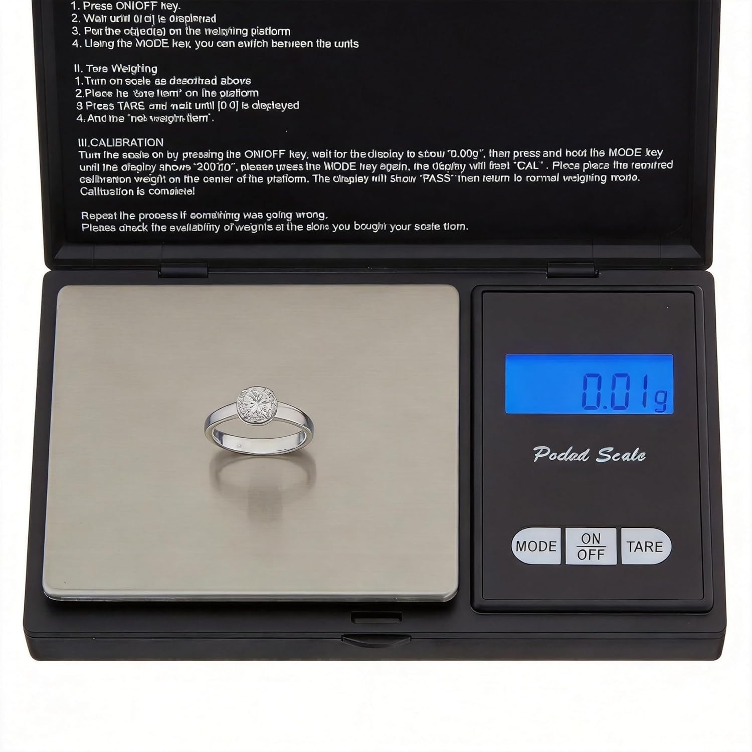 Lightweight 500g Mini Pocket Scale with Tare Function – Perfect for Herbs & More