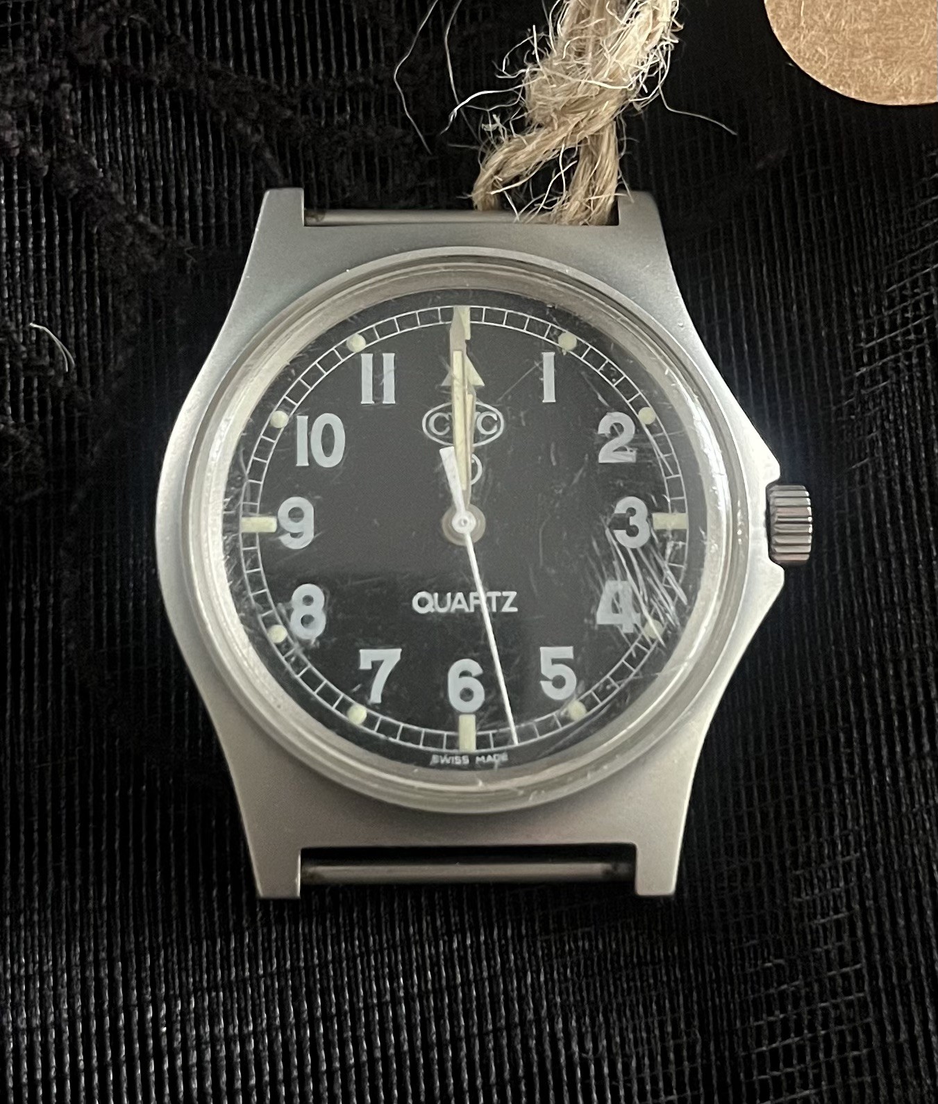 Rare G10 CWC 0552 Royal Navy Service NATO Military Watch Incl New Glass & Strap