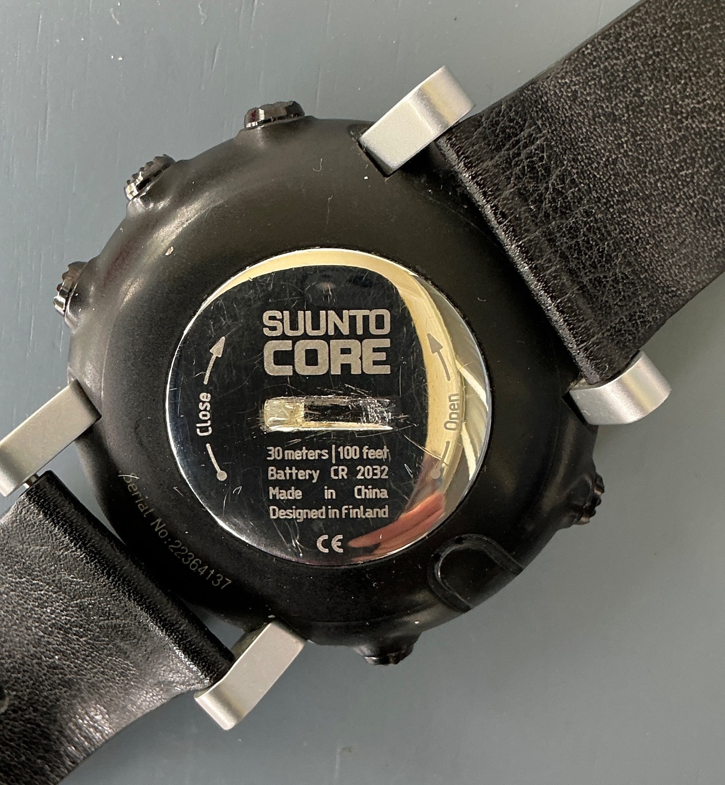 Suunto Core Black Outdoor Watch 49 mm Altimeter Barometer Compass NEW Battery