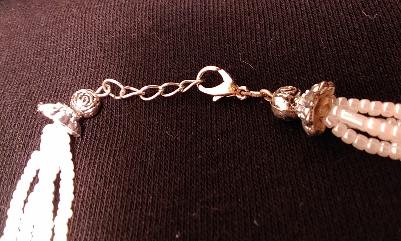 Cascade Of Beads, 1940’s To 1970’s Style Necklace