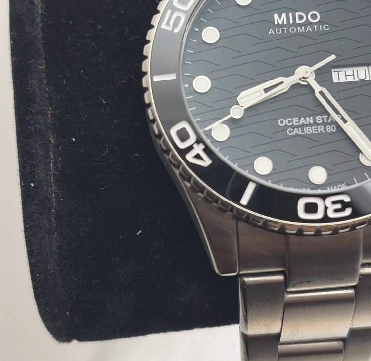 Mido Ocean Star 200C Titanium Black Dial Men’s Watch M042.430.44.051.00