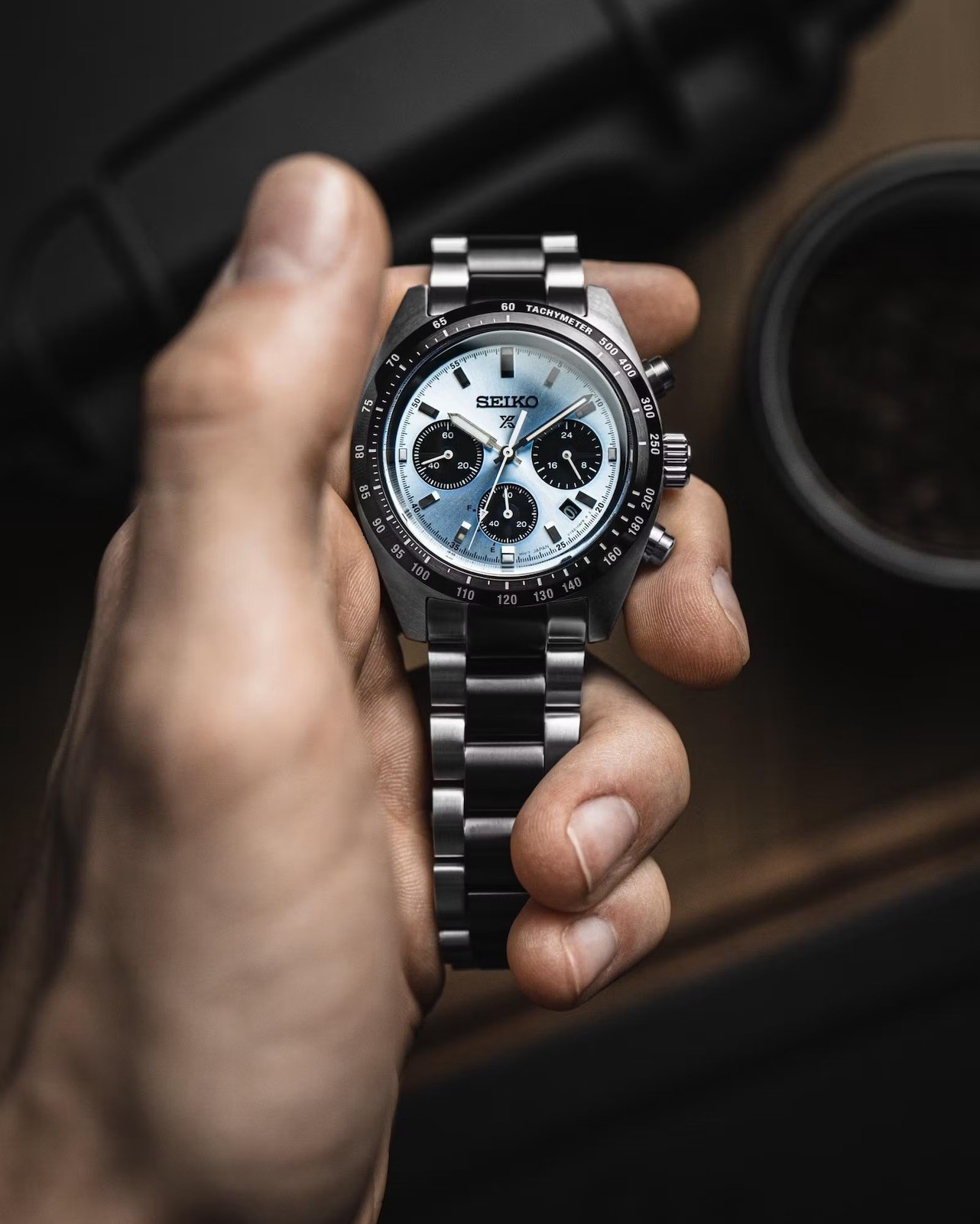 Seiko SSC909 Prospex Speedtimer Solar Chronograph Limited Edition Men’s Watch