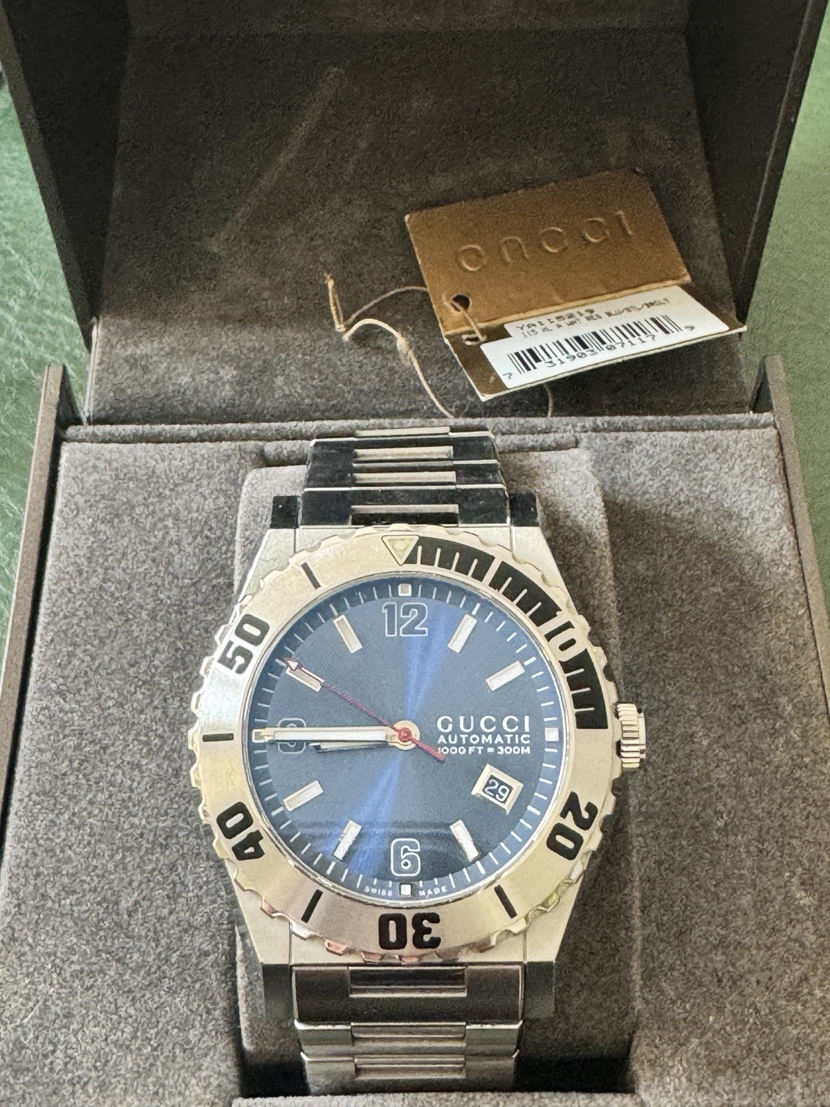 Gucci Pantheon Automatic Diver 115.2 XL, Swiss , Sapphire Crystal, 200m , VGC