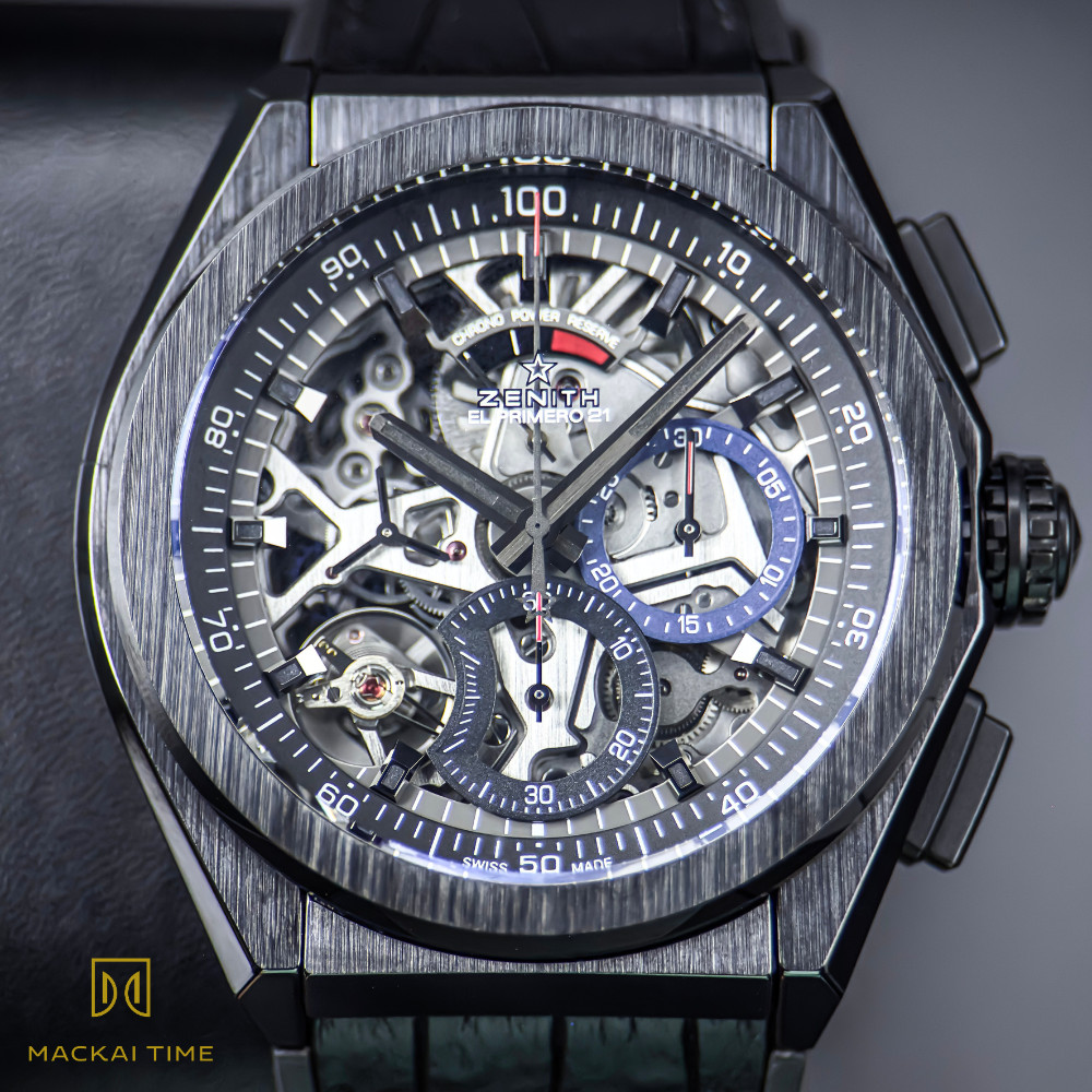 Zenith Defy El Primero 21 Black Ceramic Chronograph 44mm 49.9000.9004/78.R582