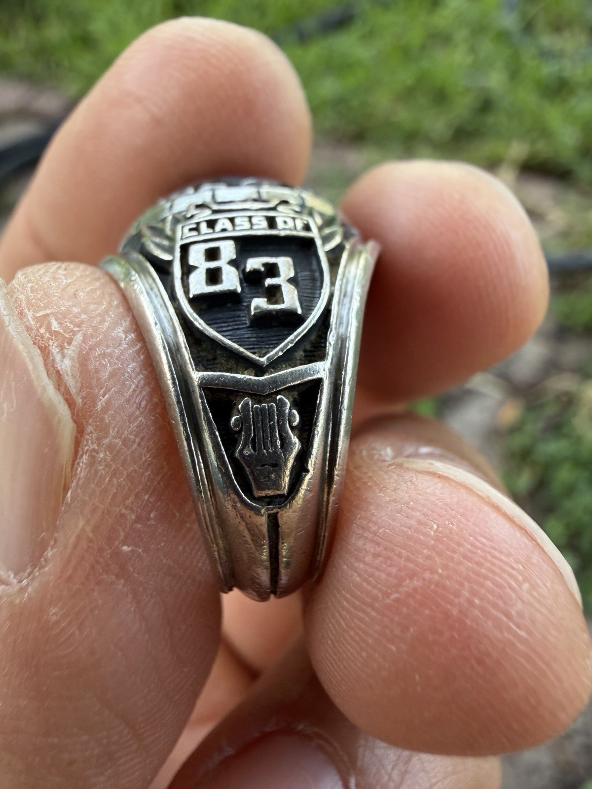 Creston High School Class Ring(10.7palladium )