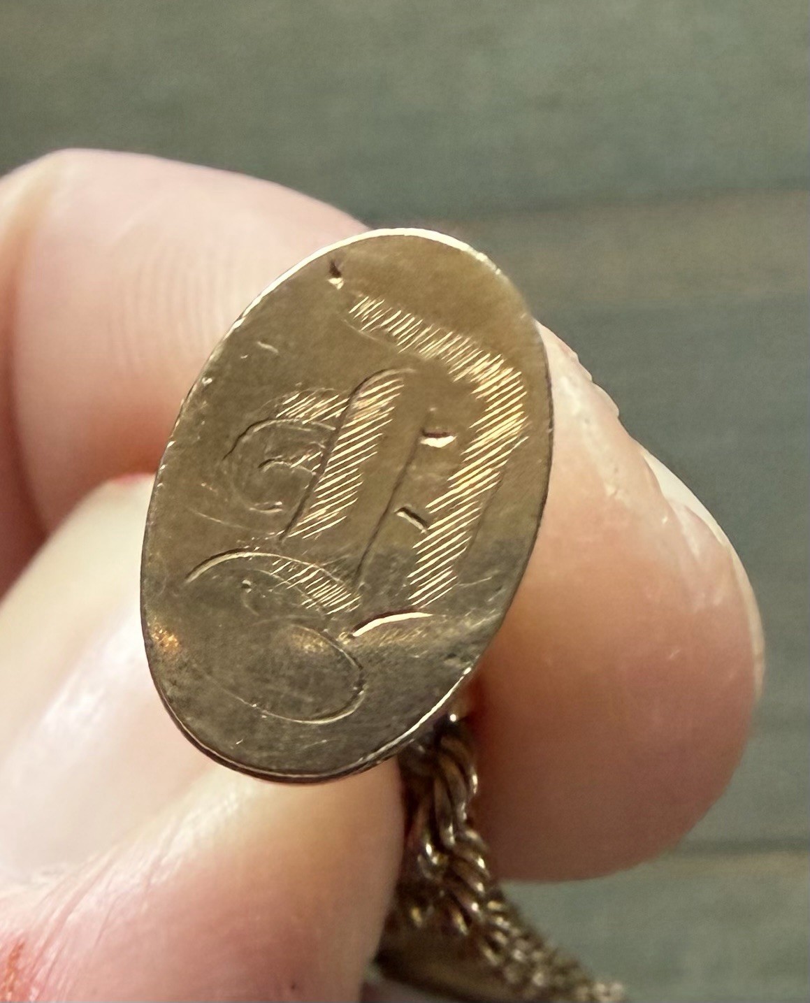 Antique S.O.B. & Co Gold Filled Pocket Watch Fob Chain Vest Chatelaine Wax Seal