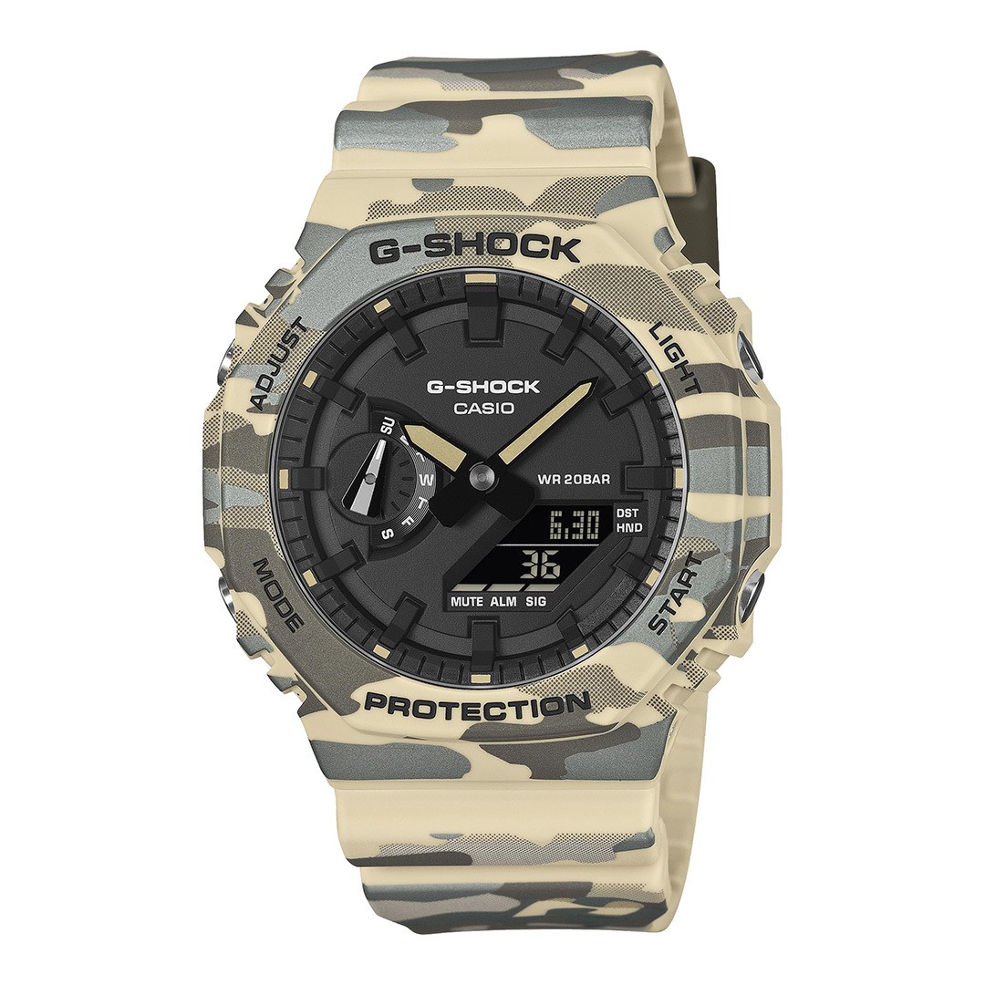 CASIO G SHOCK GA 2100CM 5AJF Eco friendly material adopted Men’s Beige
