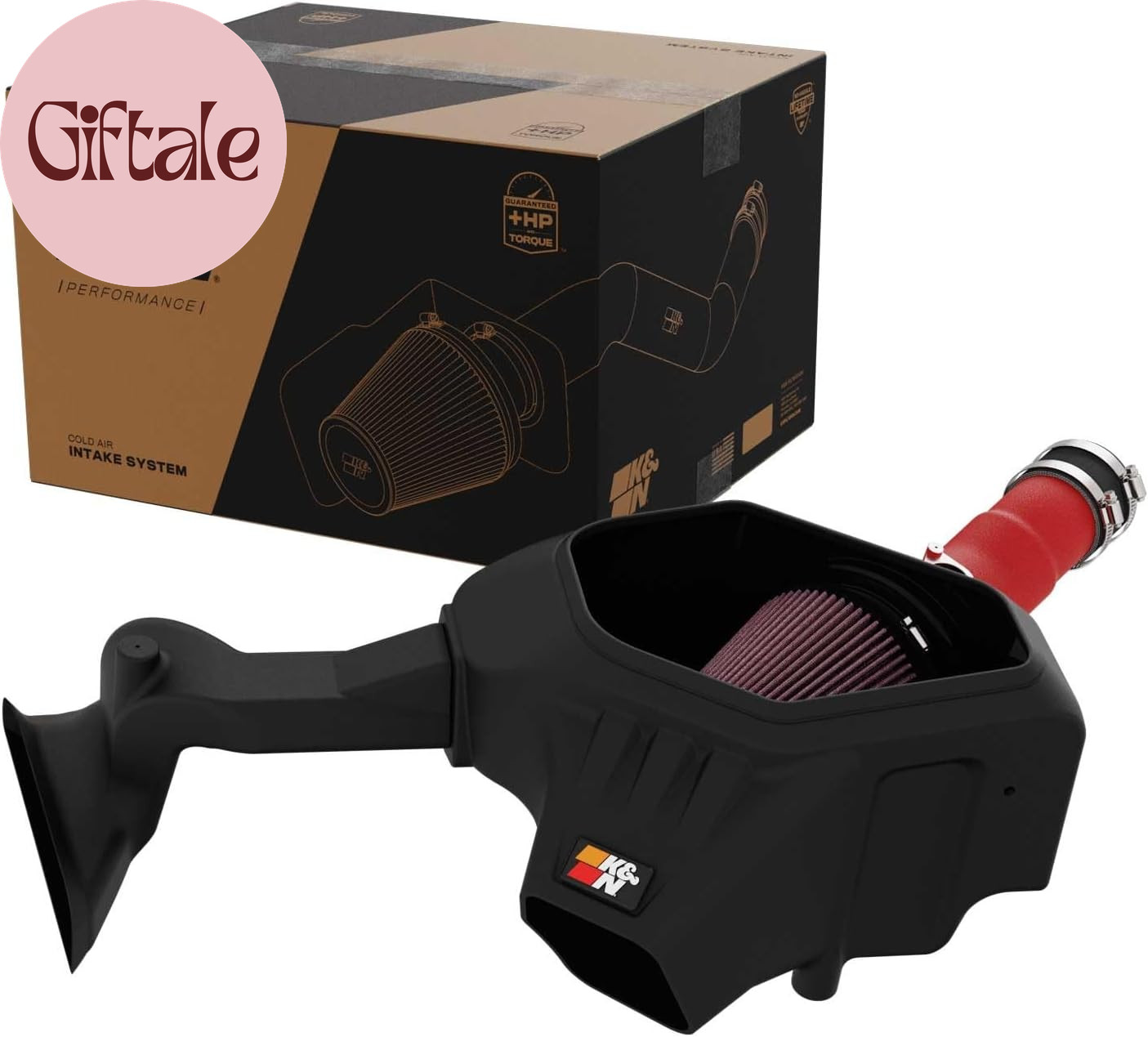 Cold Air Intake System: Dry-Flow Air Filter, Increase Performance & Acceleration