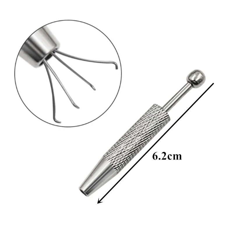 4 Prong Diamond Stone Gem Tweezers Parts Beads Pick-up Tool Component Holder Hot