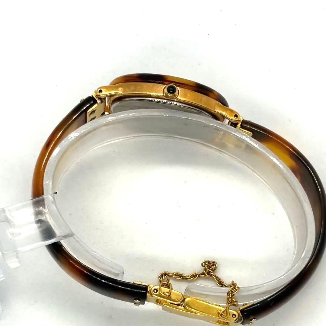 Seiko Moderato 7N01-HAM0 Gold Tone Tortoiseshell Bangle Ladies Quartz Watch