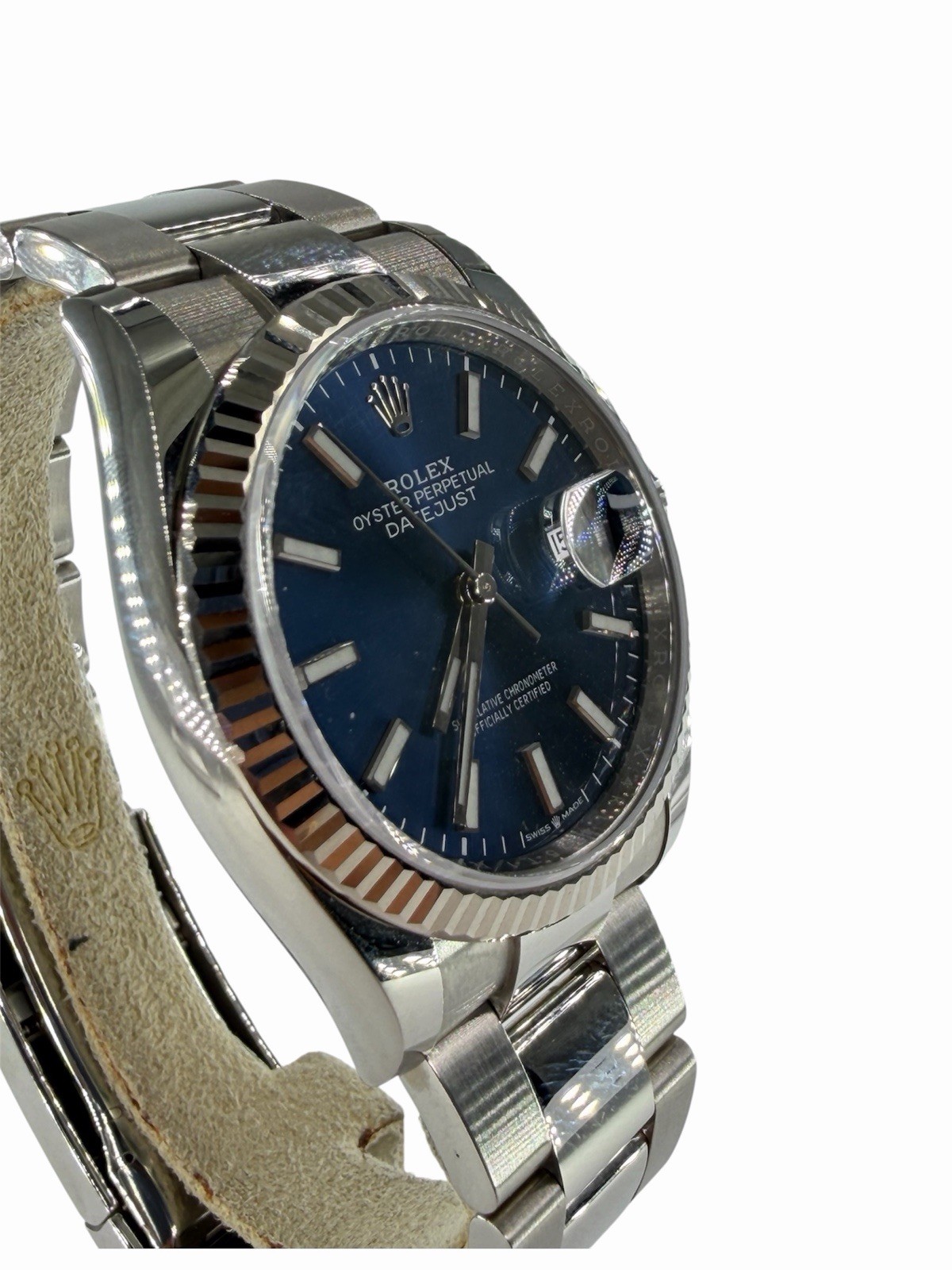 ROLEX Datejust 36, Ref.126234, Stainless Steel, Blue Dial