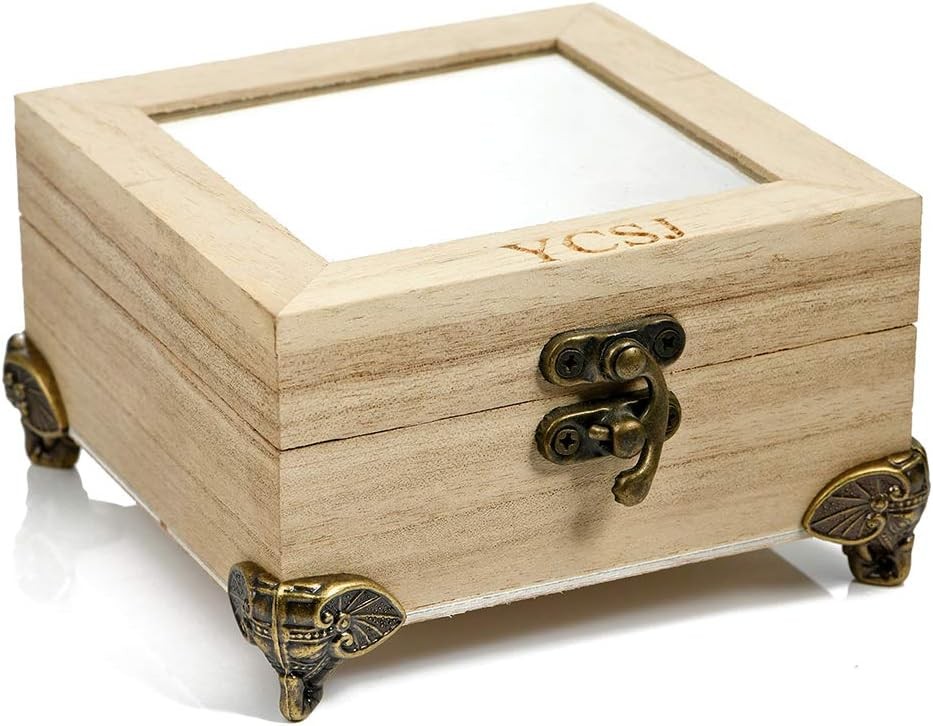 20 Pieces Retro Design Decorative Wood Case Legs, Elephant Trunk Design Jewelry