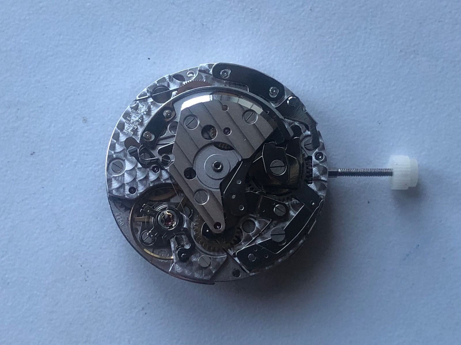 Eta 7750 decorated watch movement no rotor good con great price see description
