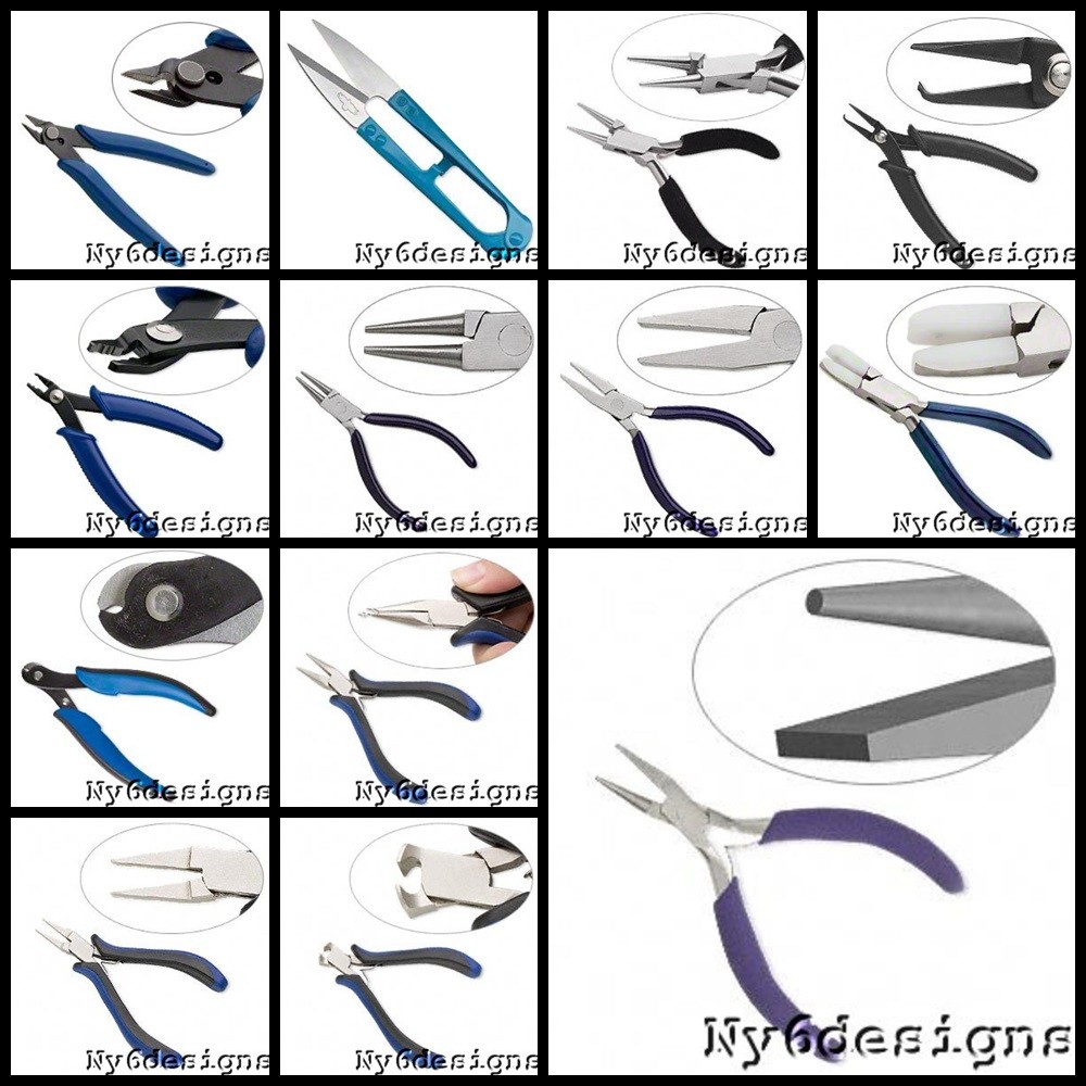 Jewelry Tool Knot Cutter Pliers Round Nose Plier Crimp designer Beadsmith Punch