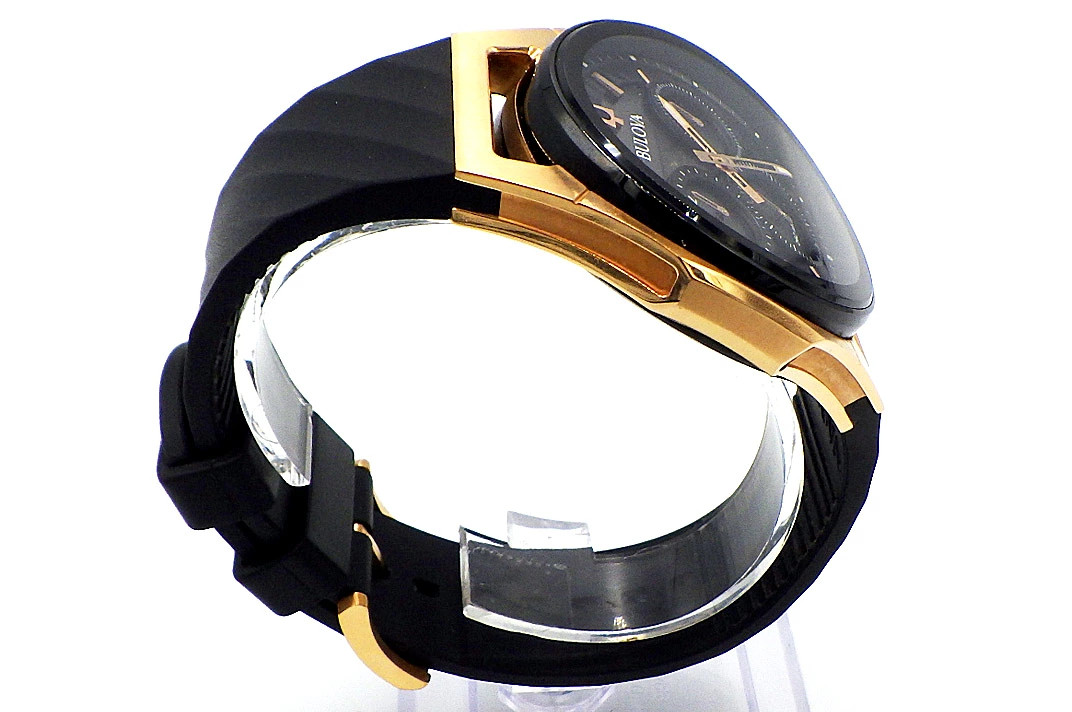 Bulova Curv Chronograph Quartz Men’s 98A185 with , Outer Box, [Used], Popular,