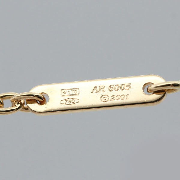 Cartier Cartier C Heart Necklace 40.5cm 18K YG 6.6g