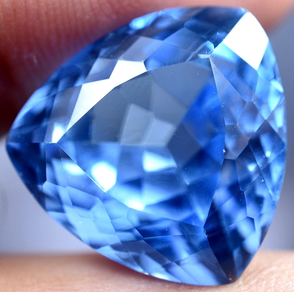 Natural 21.25 Ct Namibia Jeremejevite Flawless Certified Stunning Loose Gemstone