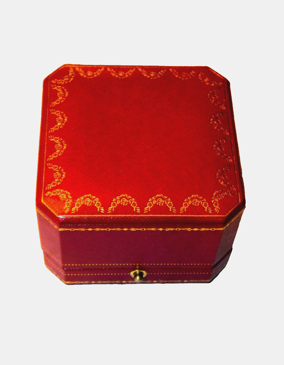 Genuine Cartier Love Ring Box W/ Velvet Drawstring Bag No Outer Box +FREE SHIP!
