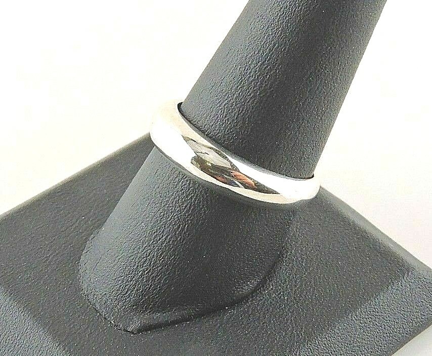 Sterling Silver Polished Dome Ring – Free Gift Packaging
