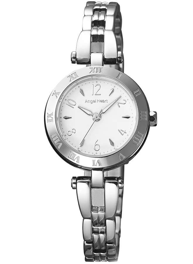 Angel Heart IT25SS-N Innocent Time Solar White Silver SS JDM Watch