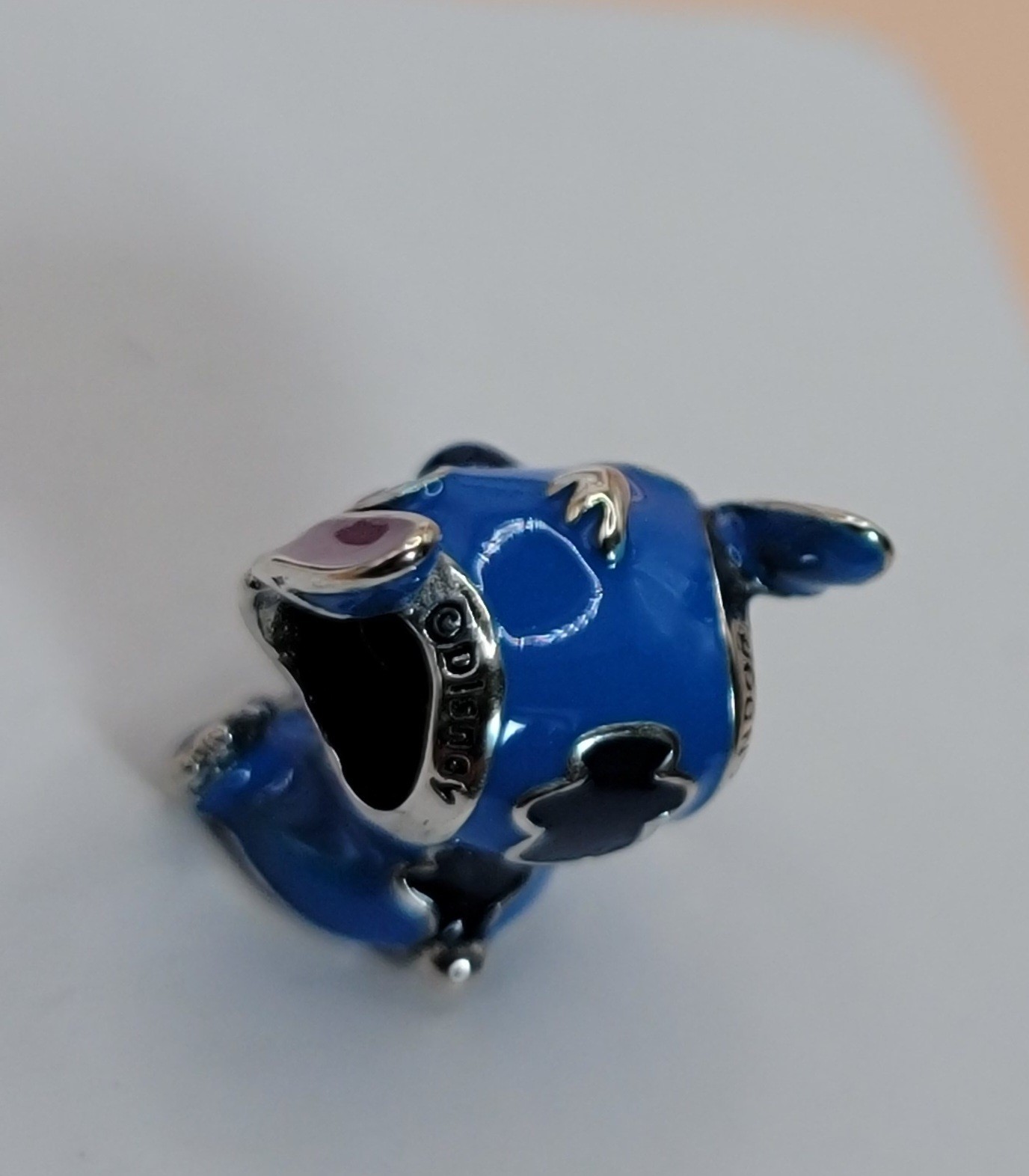 PANDORA Disney Parks 2025 Lilo & Stitch Blue Charm 793815C01 W/ Box D59