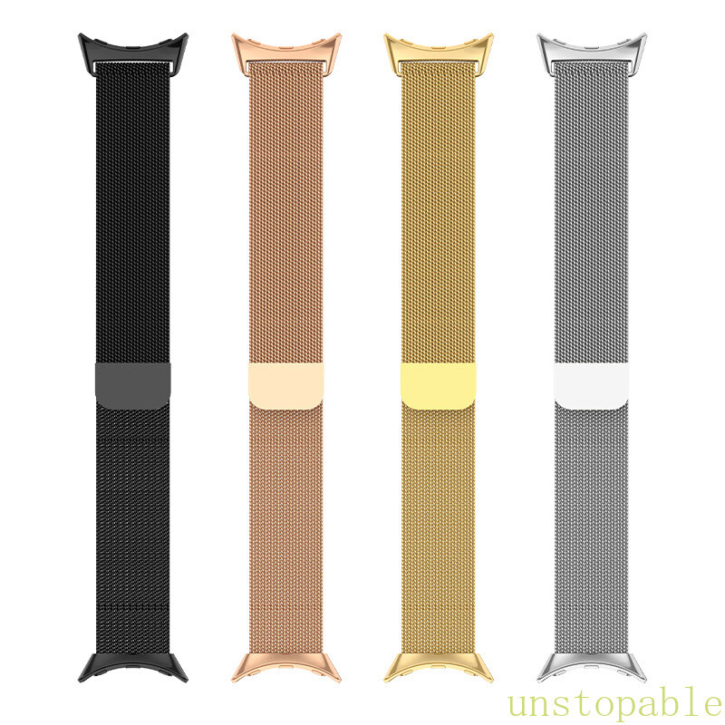 Stainless Steel Strap Metal Watch Band + TPU Case For Google Pixel Watch 4 41mm