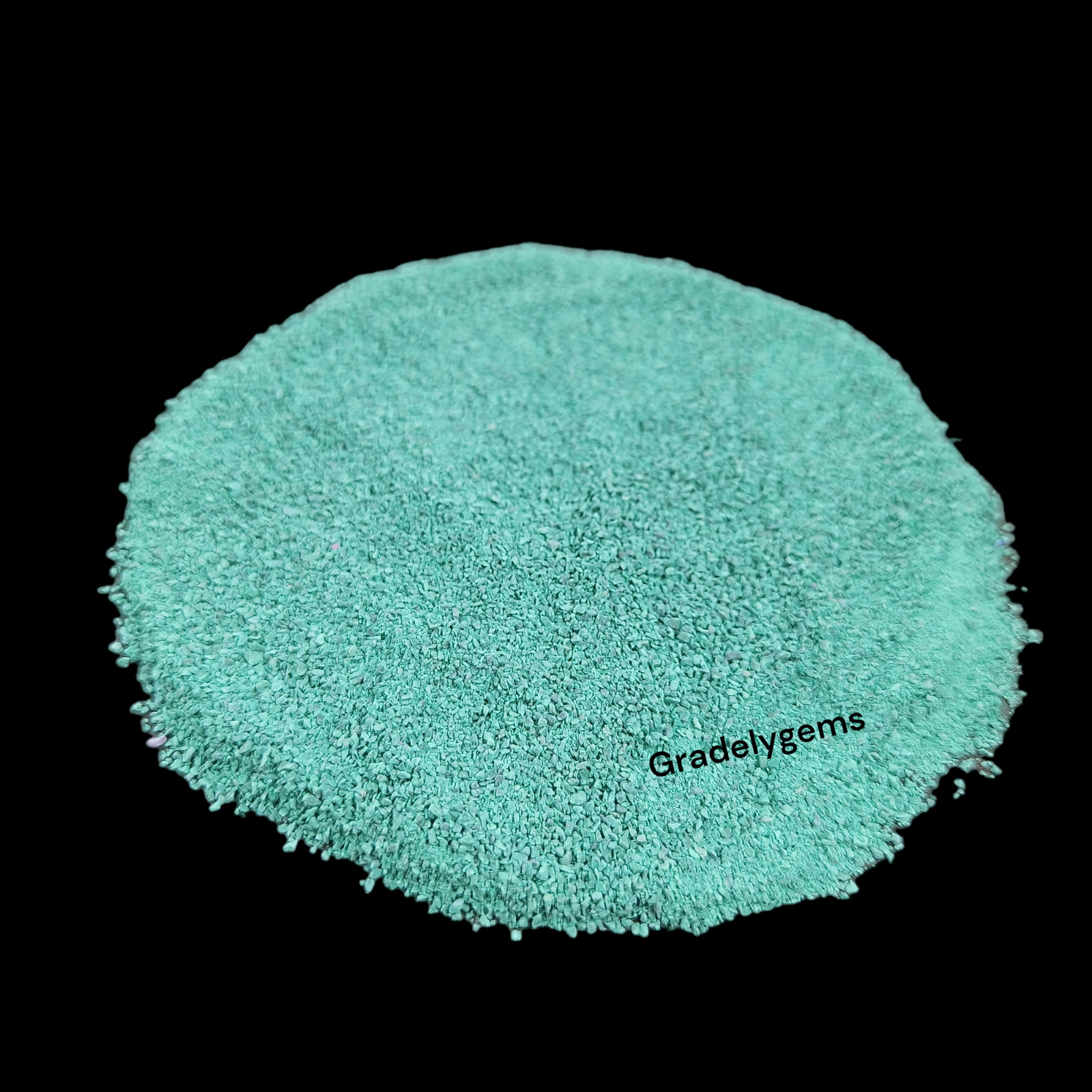 Malachite Turquoise Gemstone Crushed Powder – Rich Green Elegance for Resin Art,