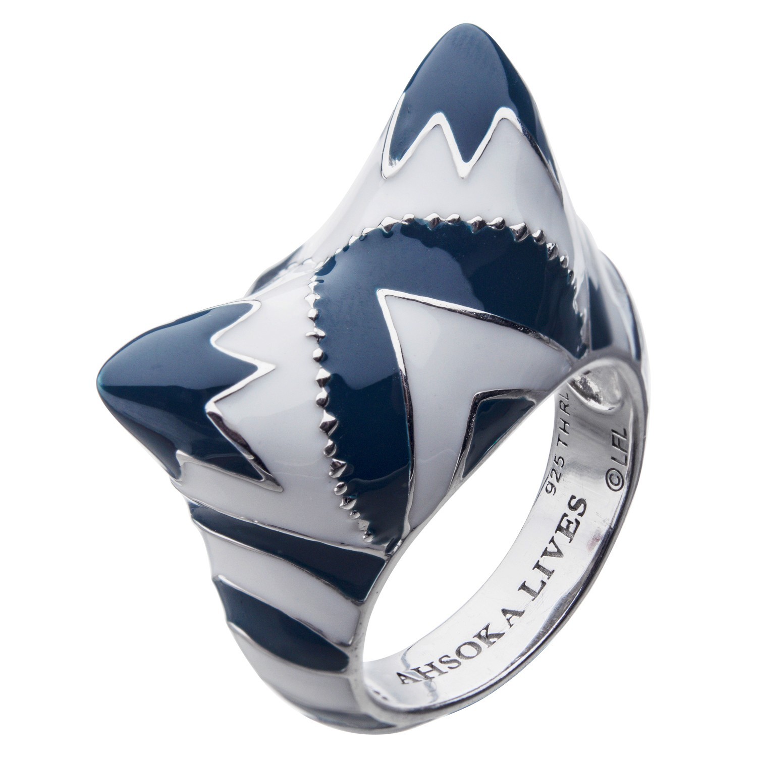 Star Wars X RockLove NEW Ahsoka Tano Ring Limited Ed. w Signature Card – Size 6
