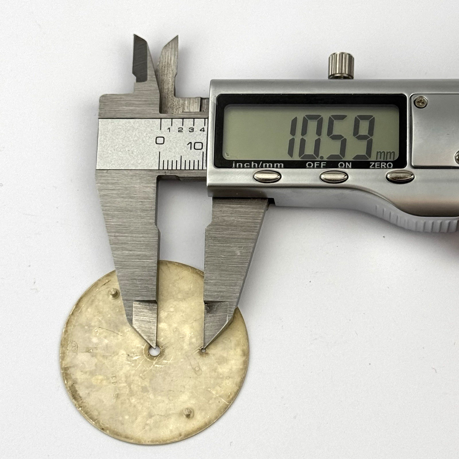 Omega Pocket Watch Silver Dial 42.13mm, 10.6mm On Feet Parts Repair (960)