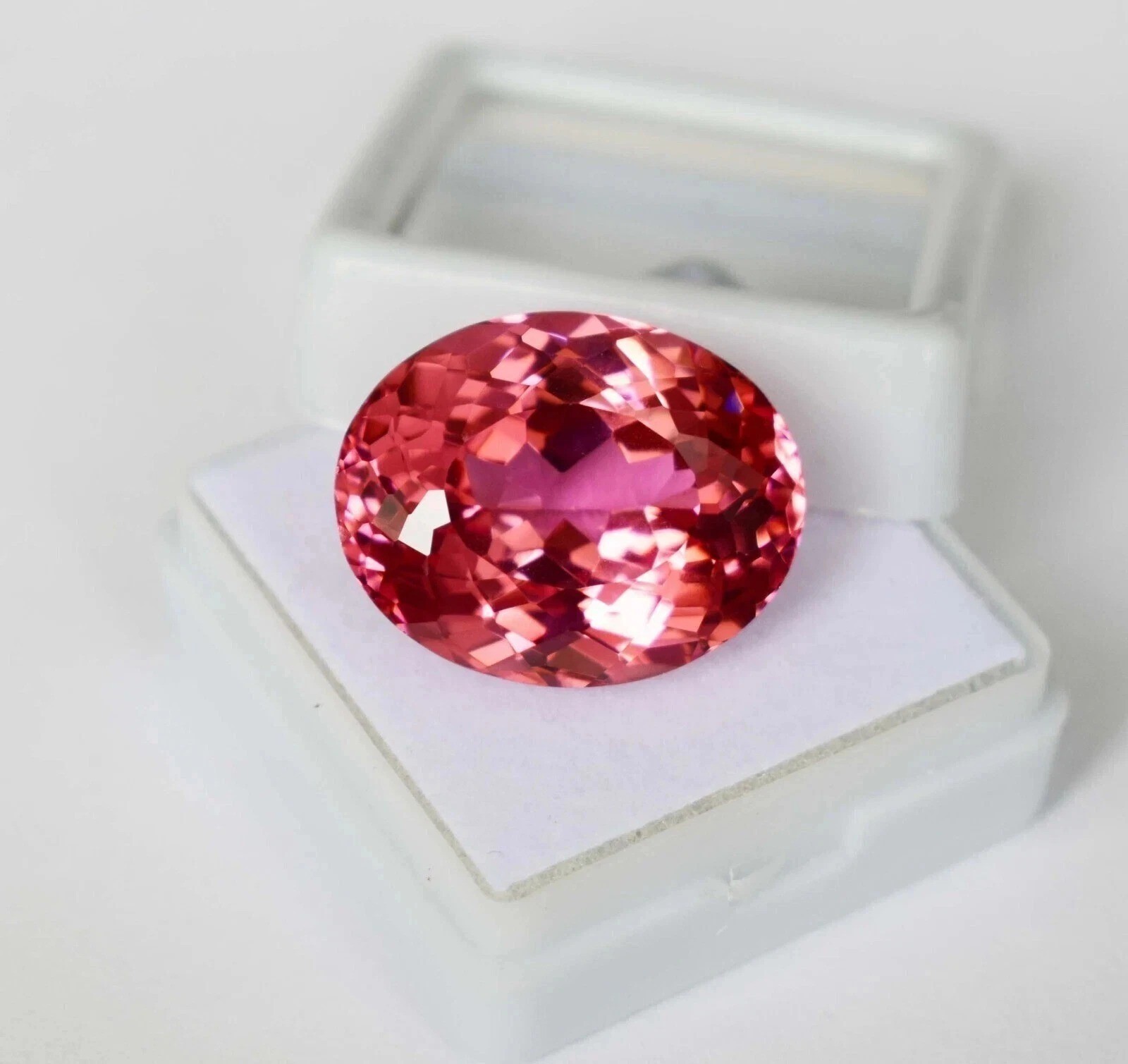 Padparadscha Sapphire Oval Cut 9-10 Ct Certified EGL Natural Loose Gemstone