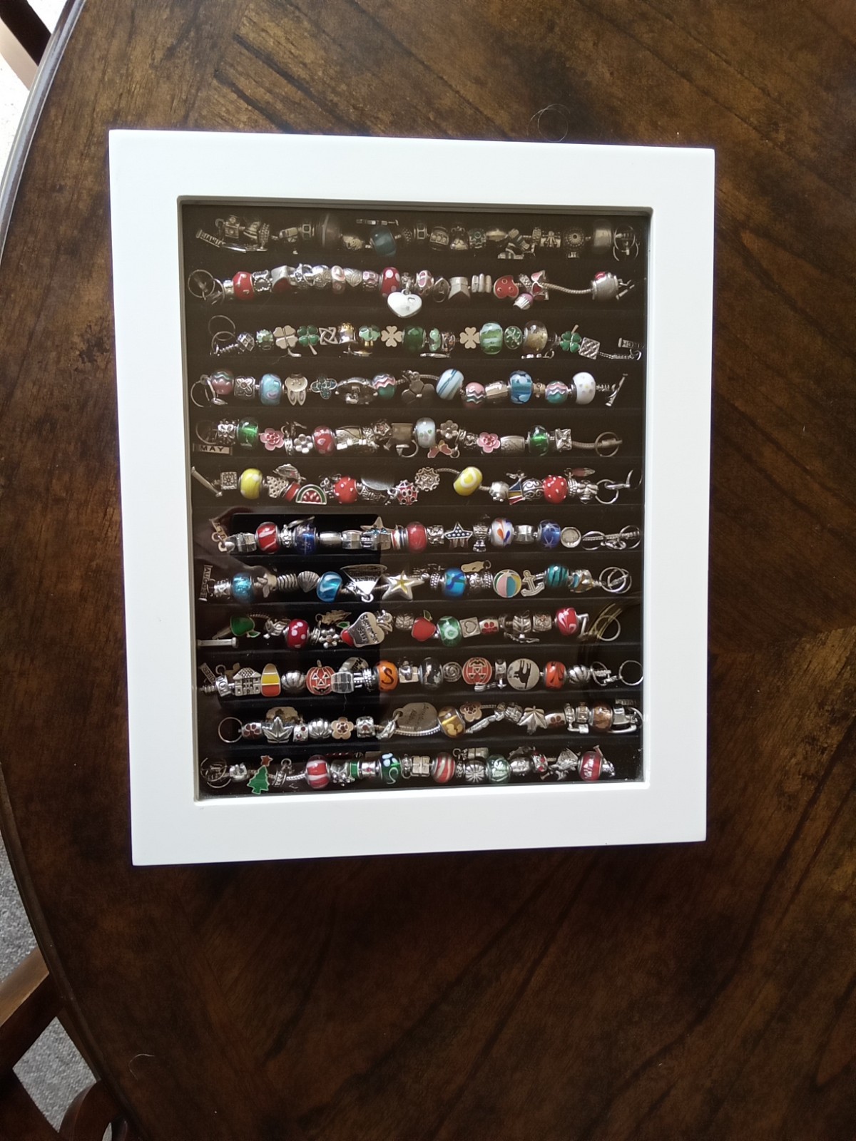 Willabee and Ward 12 Bracelet Set with Display Case (1)One Labled For Each Month